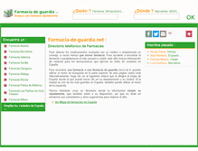 Tablet Screenshot of farmacia-de-guardia.net